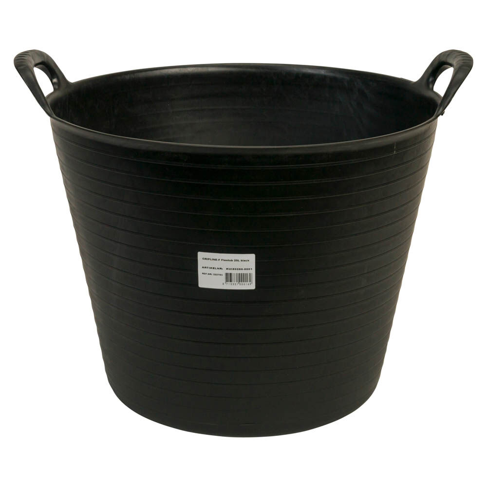 Gripline - Flextub - 25 l - Zwart