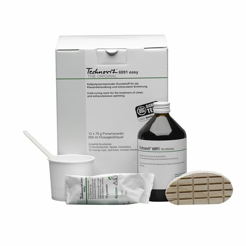Technovit Easy Groot 12 behandelingen - Hoef- en klauwverzorging