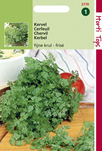 Horti Tops Kervel Fijne Krul - Kruidenzaden