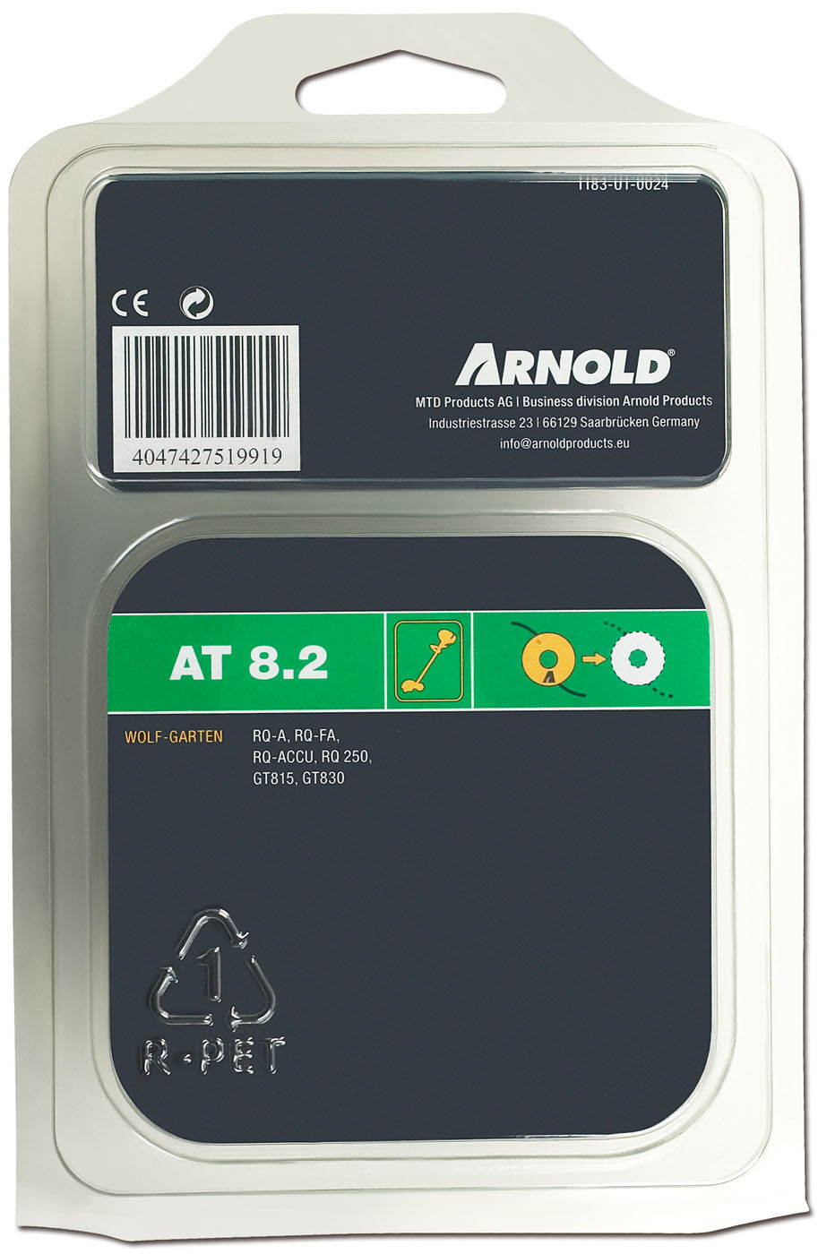 Arnold AT8.2 trimmerspoel at8.2 1.3mmx5m - Trimmerspoel - 500 cm
