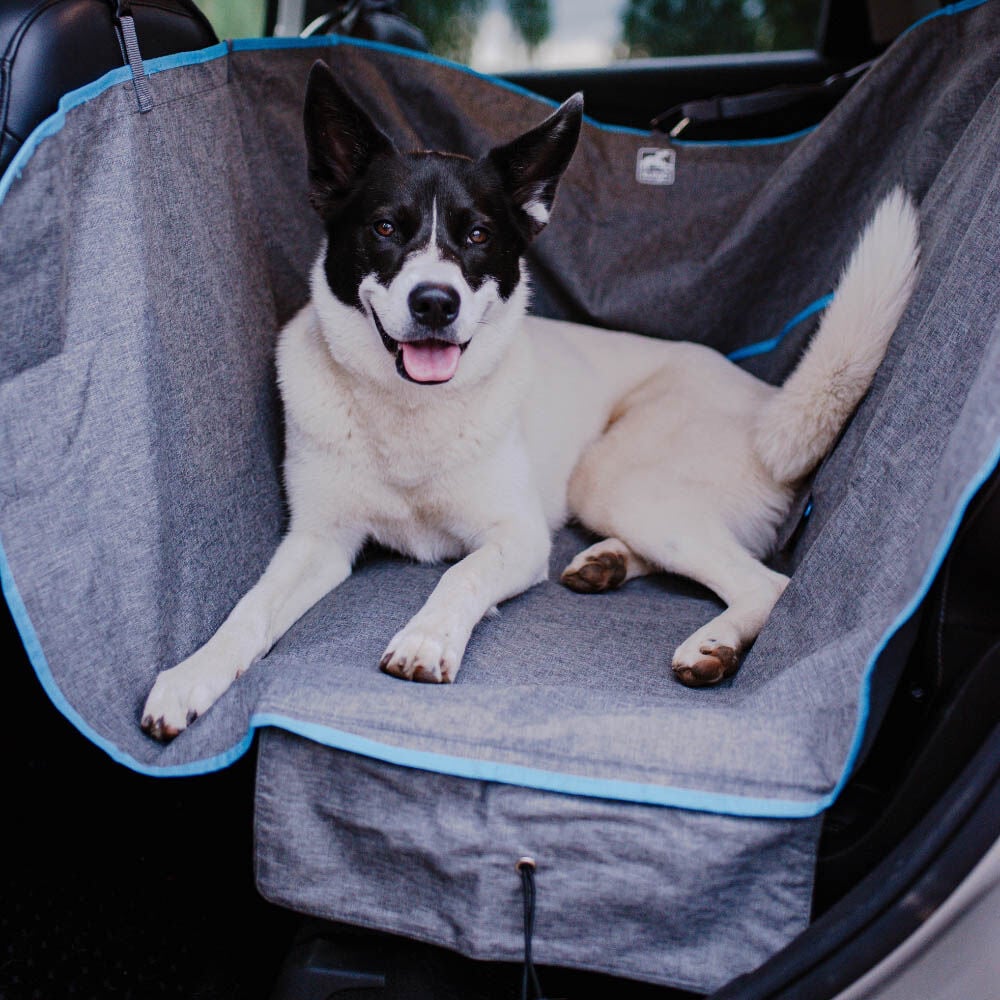 Kurgo Heather Half Hammock Achterbank - Beschermhoes - Grijs