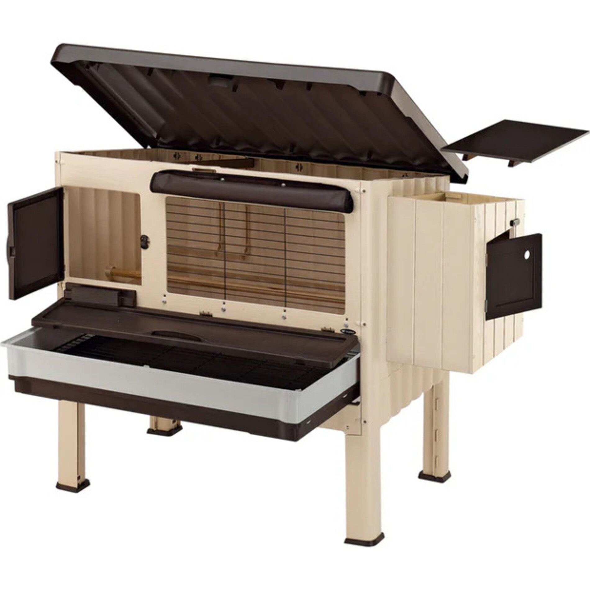 Ferplast Happy Farm 120 - Kippenhok - Beige