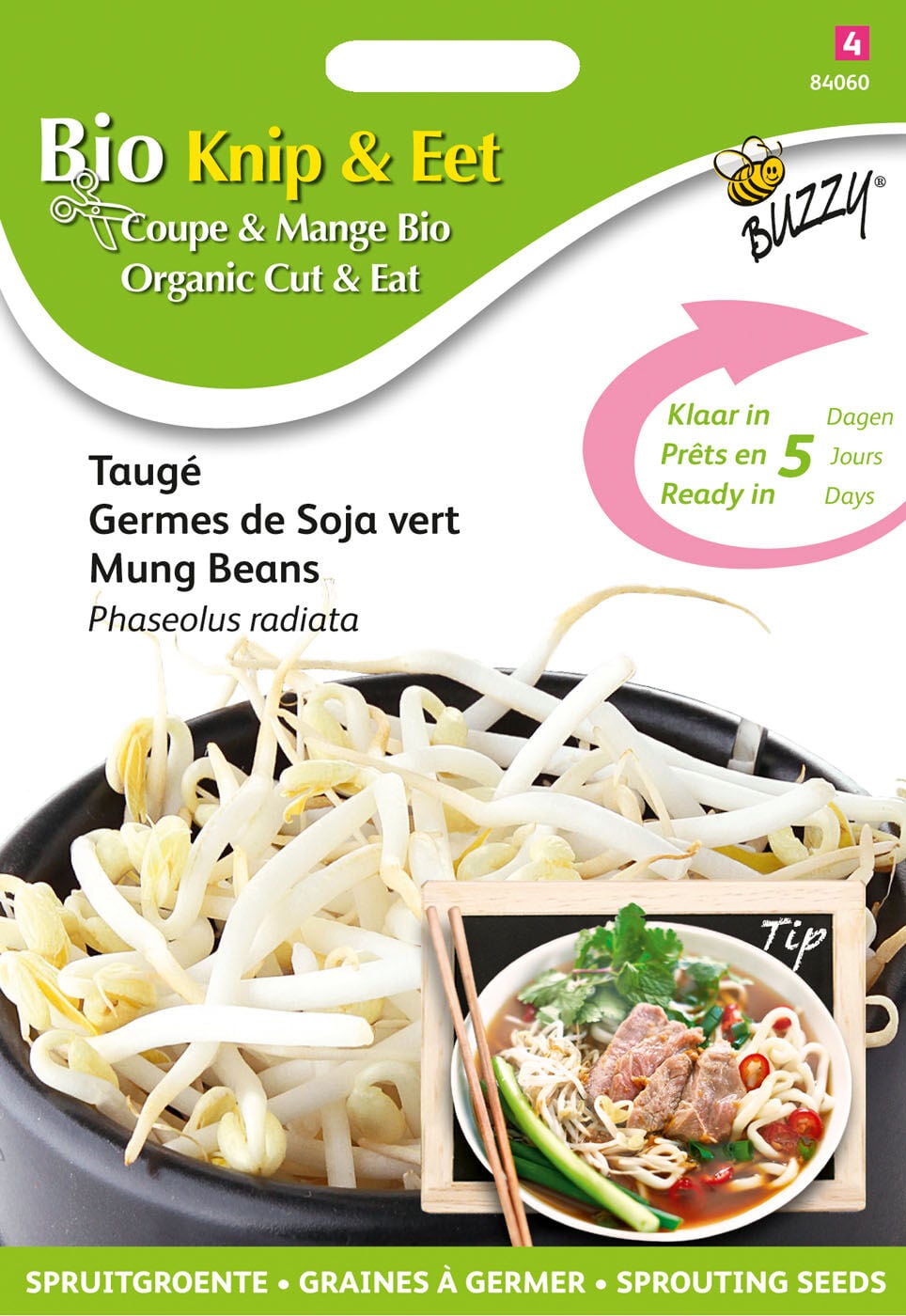 Buzzy® Organic Sprouting - Taugé Buzzy® Organic Sprouting - Taugé