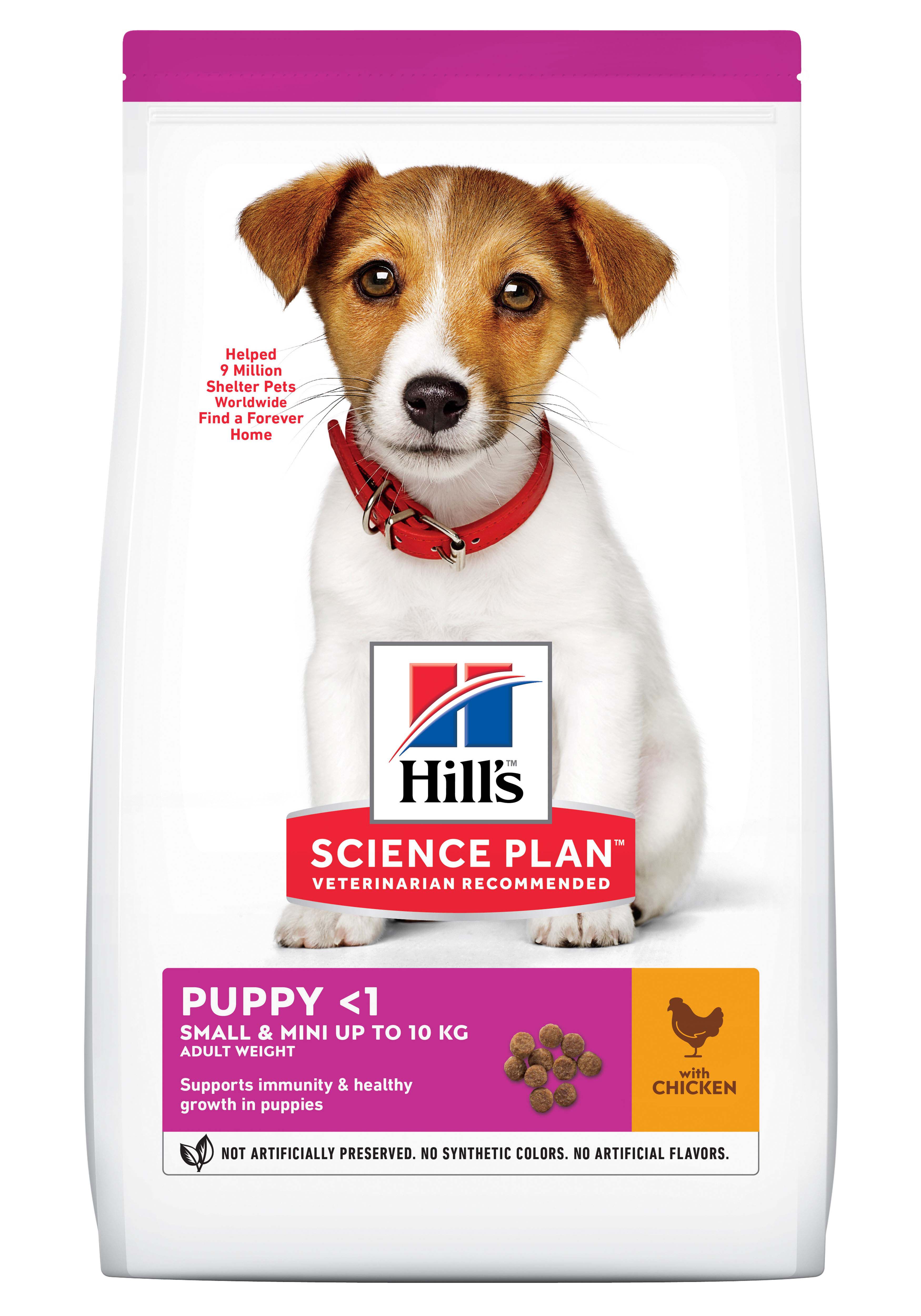 Hill's Science Plan Puppy Small & Mini - Hondenvoer - 3 Kilogram - kip Hill's Science Plan Puppy Small & Mini - Hondenvoer - 3 Kilogram - kip
