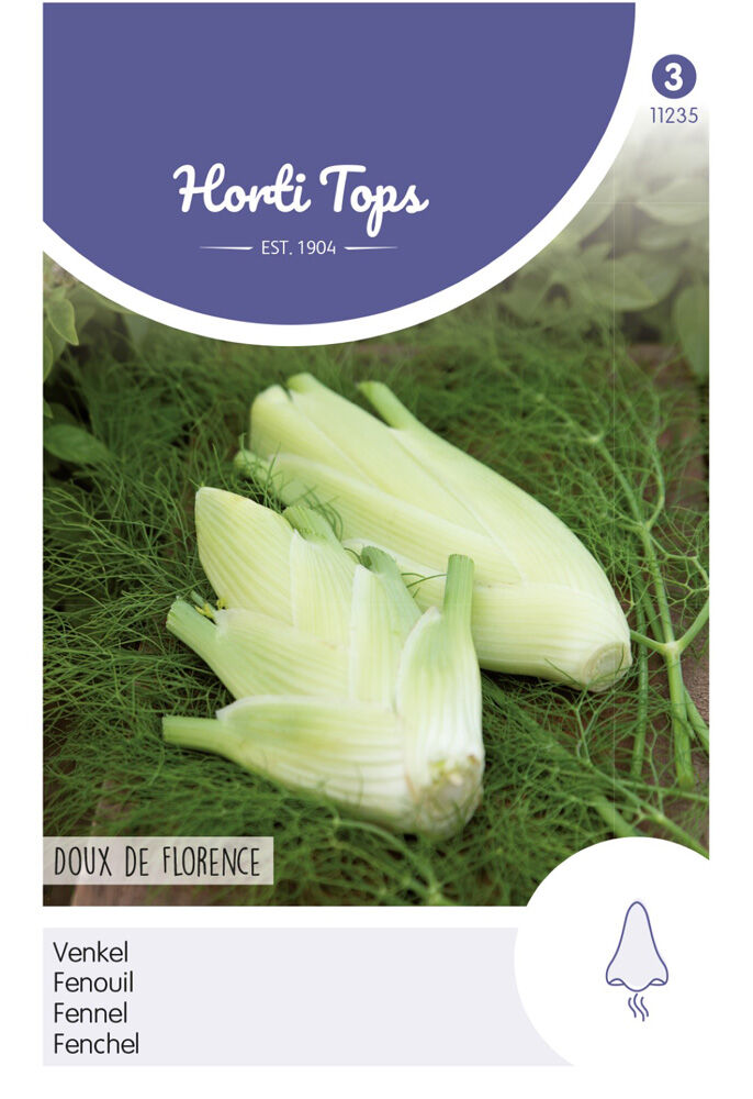 Hortitops Venkel Foeniculum vulgare var. dulce De Florence - Groentezaden