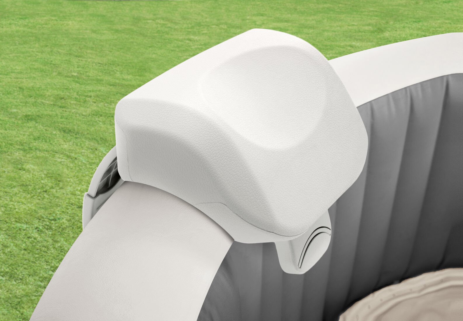 Intex PureSpa Greywood Deluxe - Jacuzzi - Grijs - 56x196196x71 cm - 196 cm