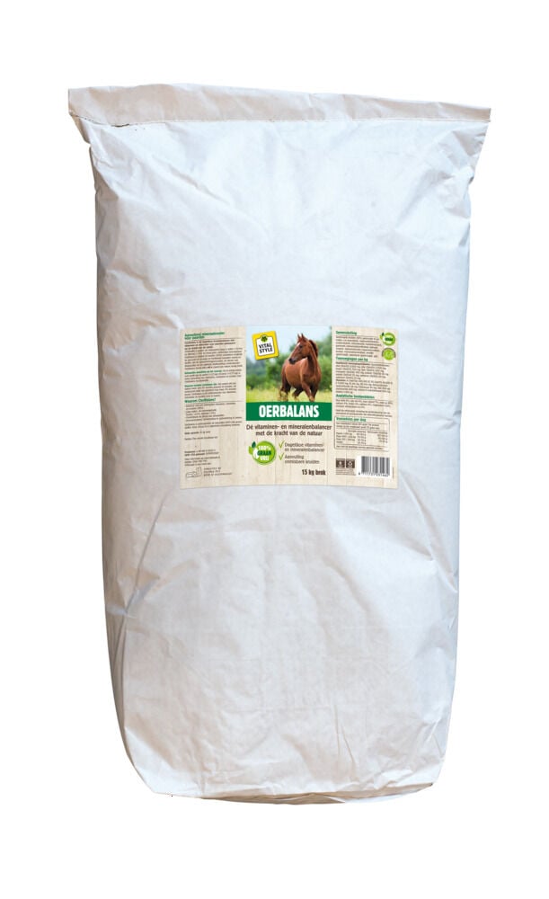 VITALstyle Oerbalans Brok - Paardenvoer - 15 Kilogram - Zak