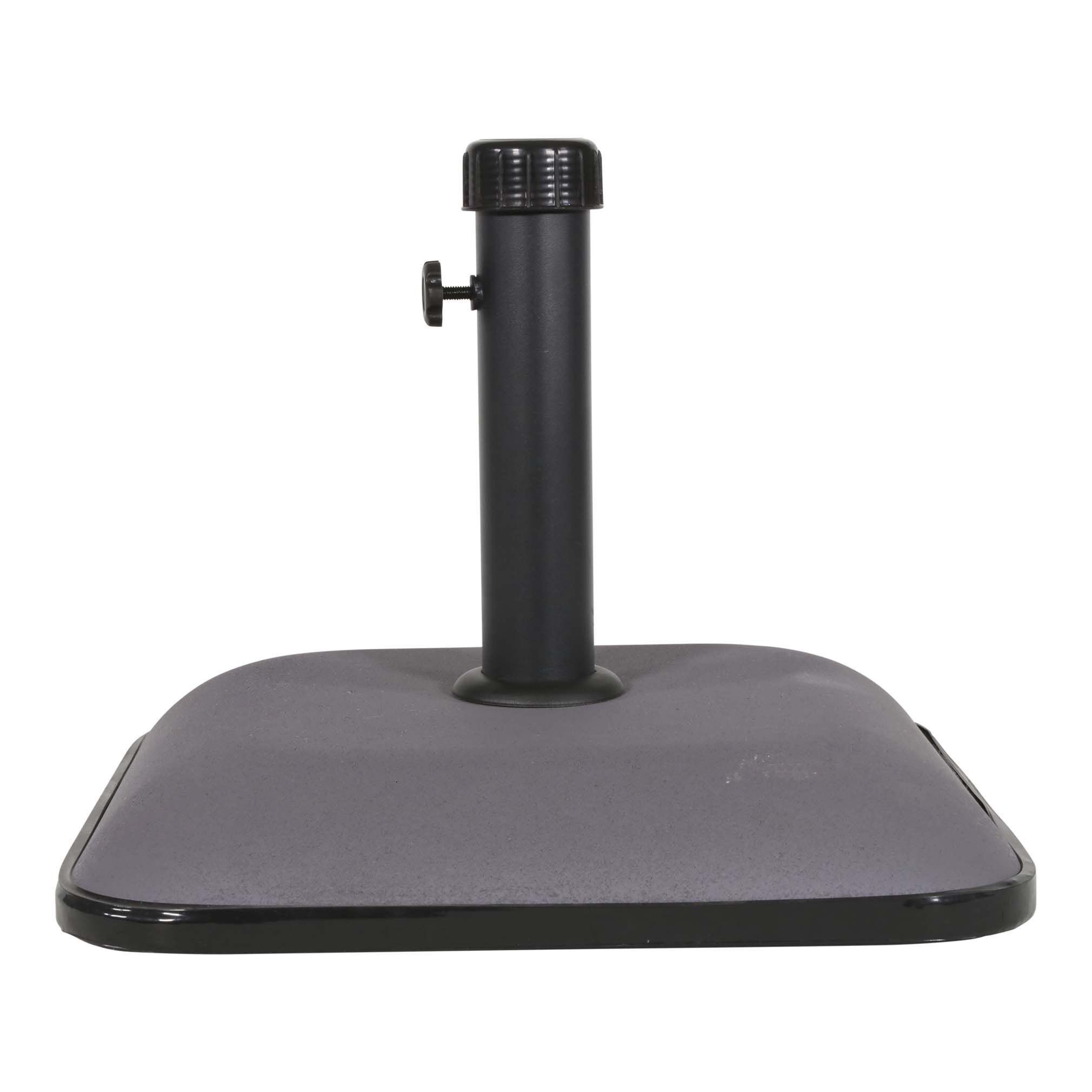 Lesli Living - Parasolvoet - 25kg - Grijs - 1x45x8 cm