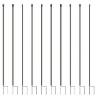 Gallagher Hertenpaal Kunstof - Afrasteringspaal - 8 cm - 10 Stuks - 170 cm - 170 cm
