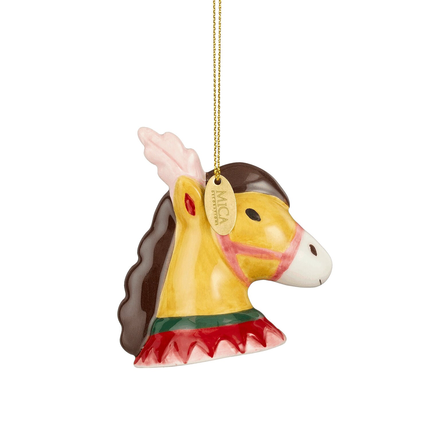 Mica Decorations Paard - Kersthanger Mica Decorations Paard - Kersthanger