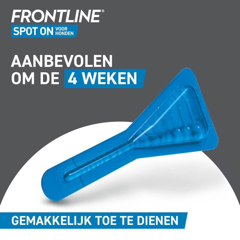 Frontline Spot On M - Teken en vlooienpipet - 3 pipetten - 3 Stuks - M
