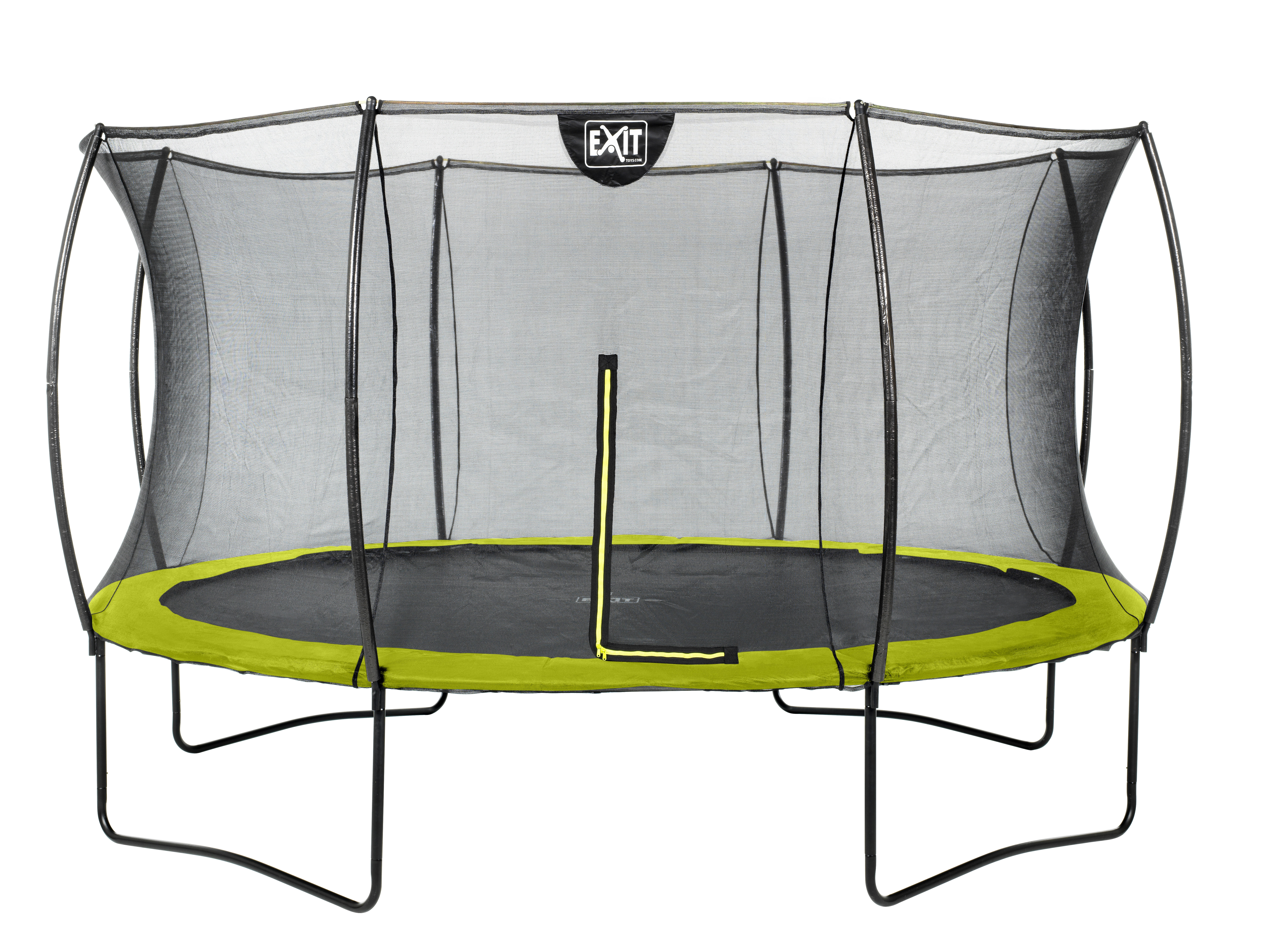 EXIT Silhouette - Trampoline - Limegroen - 366 cm