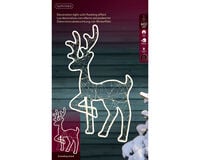 Lumineo Neon LED Hert - Kerstdiertje - 602 - Warm wit - 82 cm