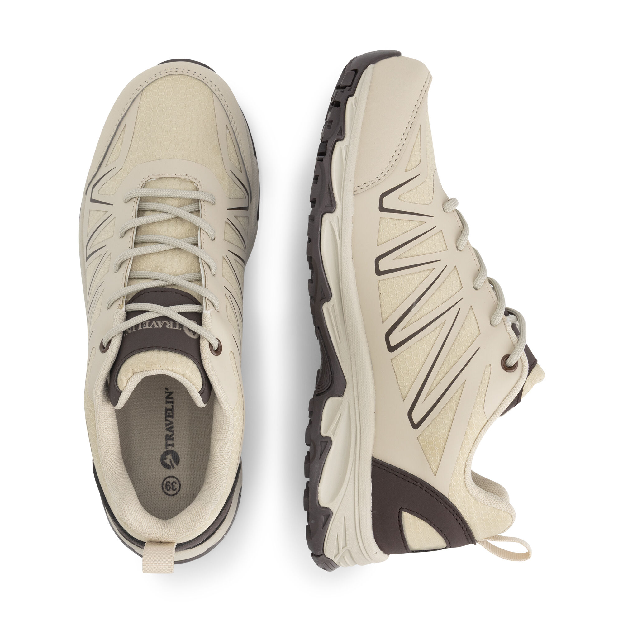 Travelin Nysted - Wandelschoenen - Zand - 36