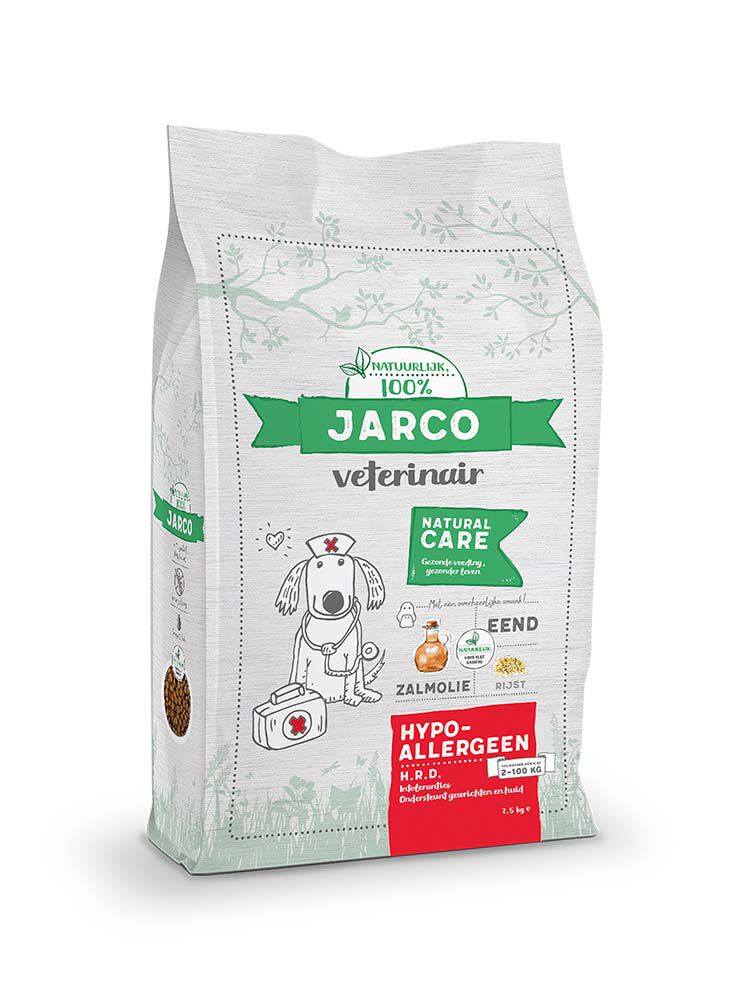 Jarco Hondenvoer veterinair - 2.5 Kilogram - eend Jarco Hondenvoer veterinair - 2.5 Kilogram - eend