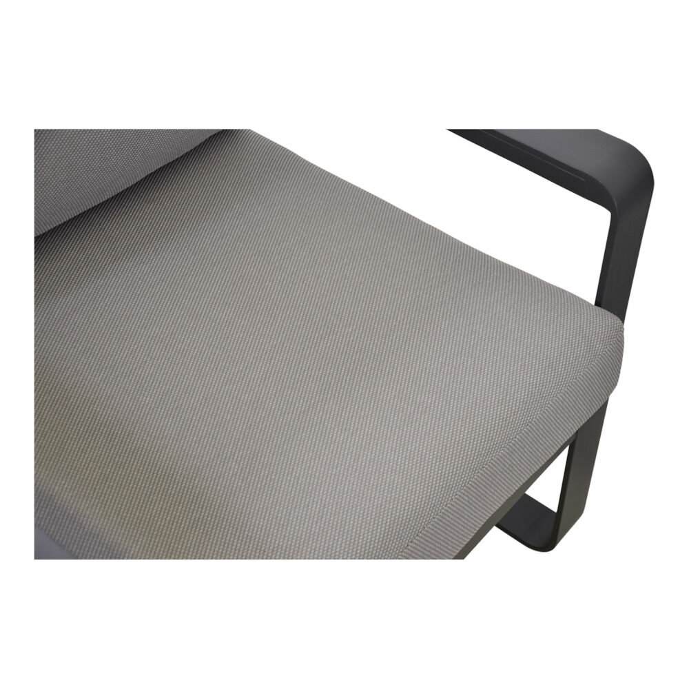 Lesli Living Belezza - Loungeset - Antraciet - 1x194x1 cm