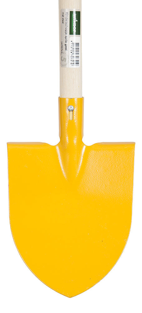 Welkoop Kinderschopje  - Schoppen - Kindertuingereedschap - 14 cm - Geel - 75 cm