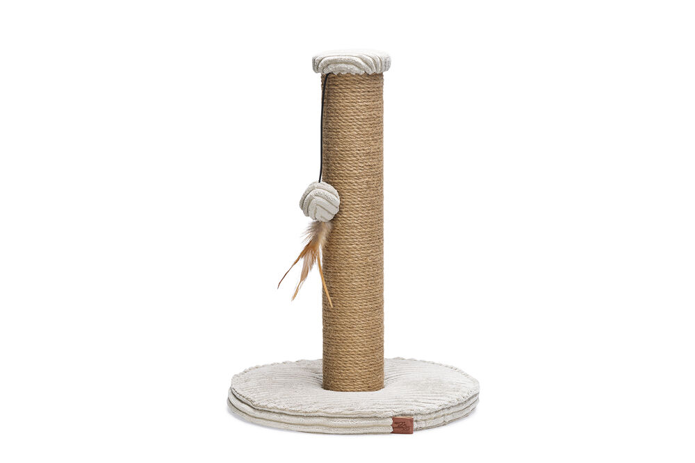 Designed by Lotte Ribbed - Krabpaal - Lichtgrijs - 51x35x35 cm