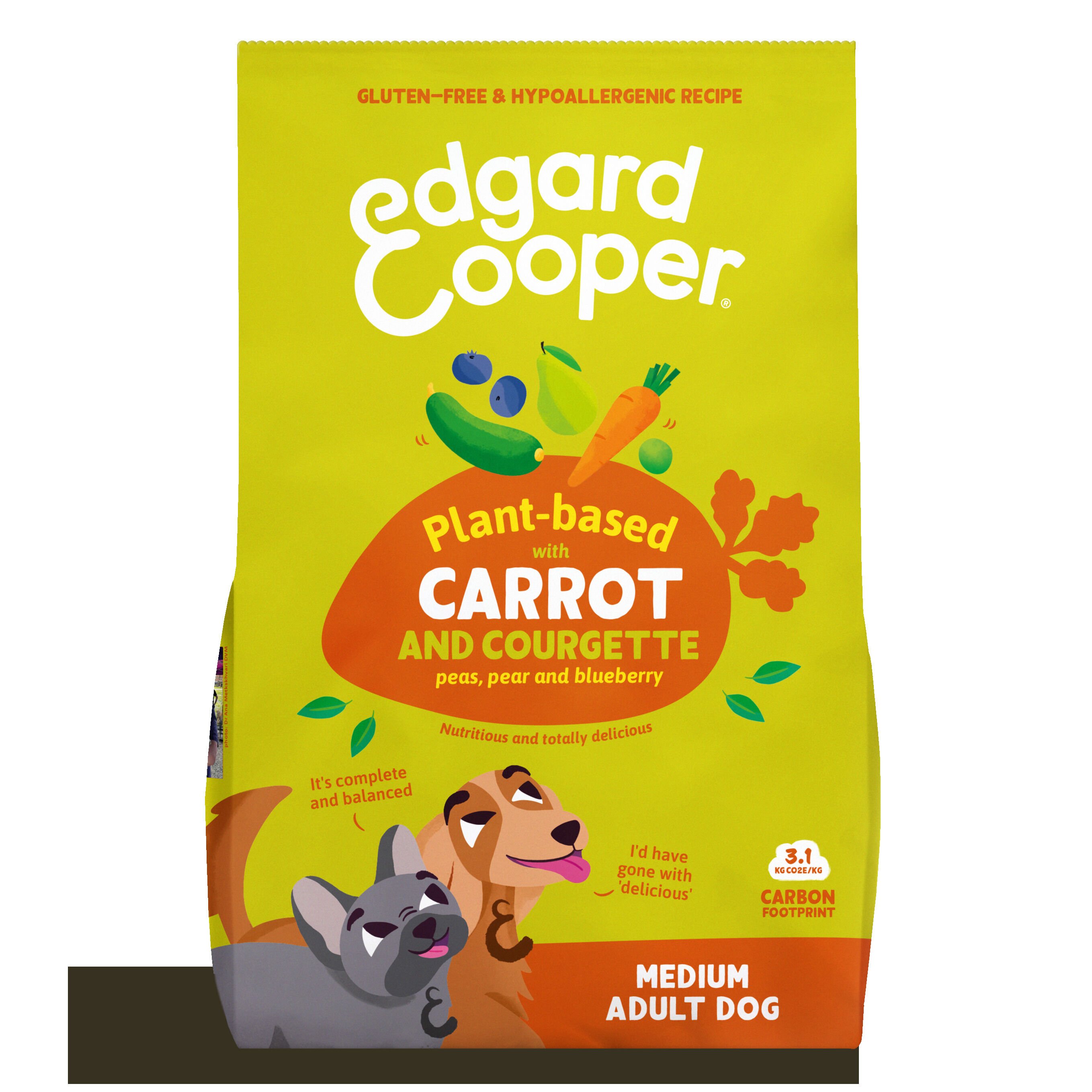 Edgard & Cooper Adult - Hondenvoer - 1 Kilogram - courgette, wortel Edgard & Cooper Adult - Hondenvoer - 1 Kilogram - courgette, wortel