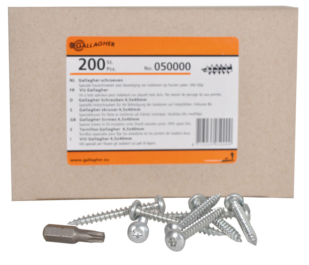 Gallagher  - Schroeven - 11 cm - 200 Stuks - 13.5 cm