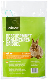 Welkoop Dribbel Konijnenren - Beschermnet - Groen - 45x30x50 cm