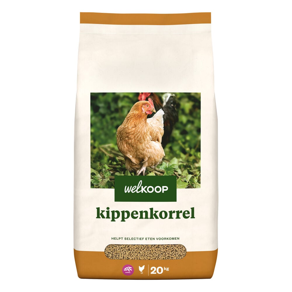 Welkoop Kippenkorrel - Kippenvoer - 20 Kilogram