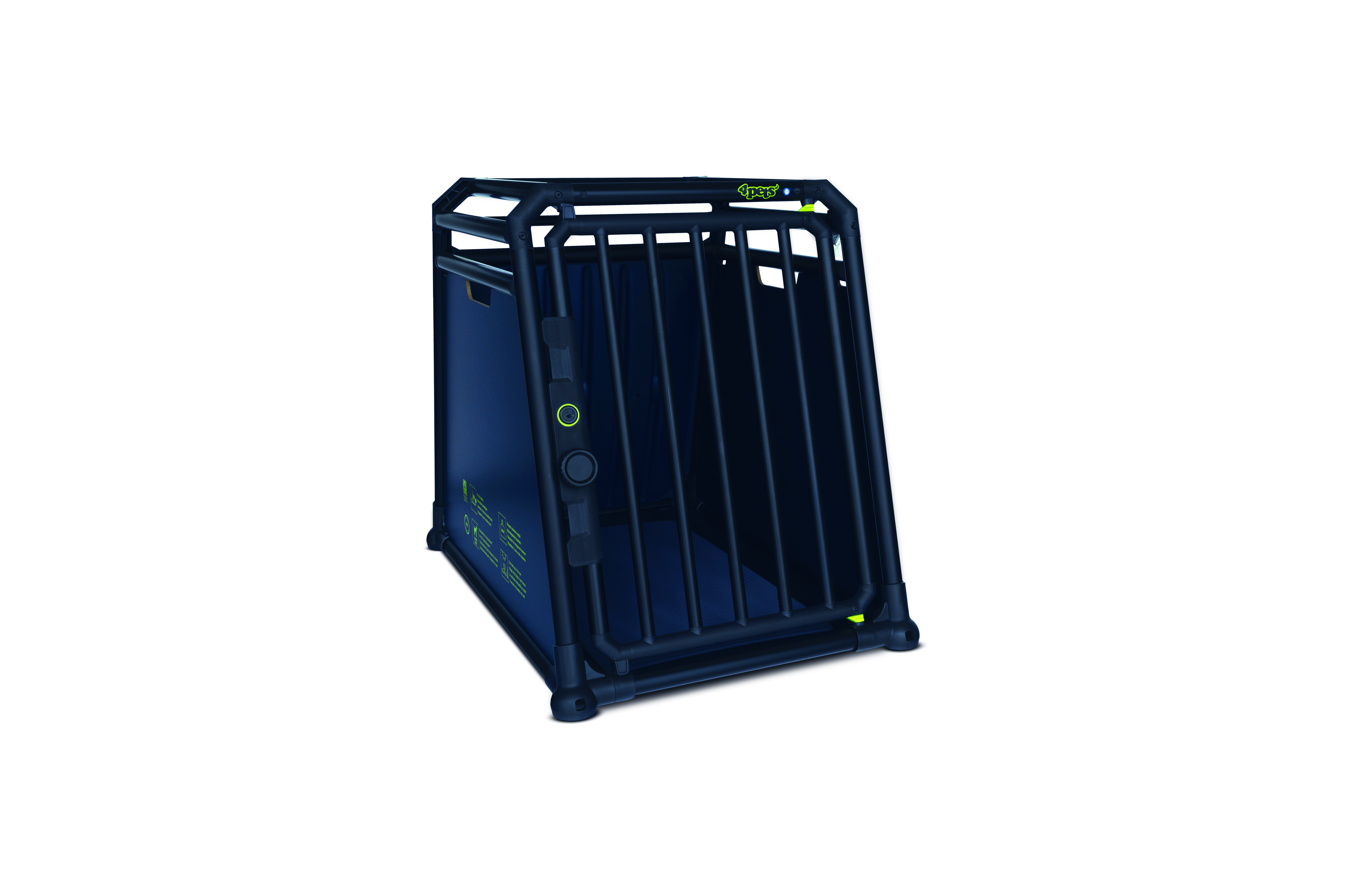 4Pets Pro Noir 2 - Autobench Hond - Zwart - 8883.5x8554.5x66 cm - M 4Pets Pro Noir 2 - Autobench Hond - Zwart - 8883.5x8554.5x66 cm - M