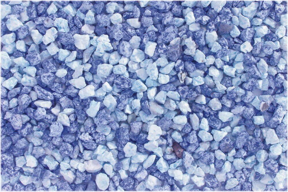 Beeztees Lux Melange - Aquariumgrind - 900 Gram - blauw