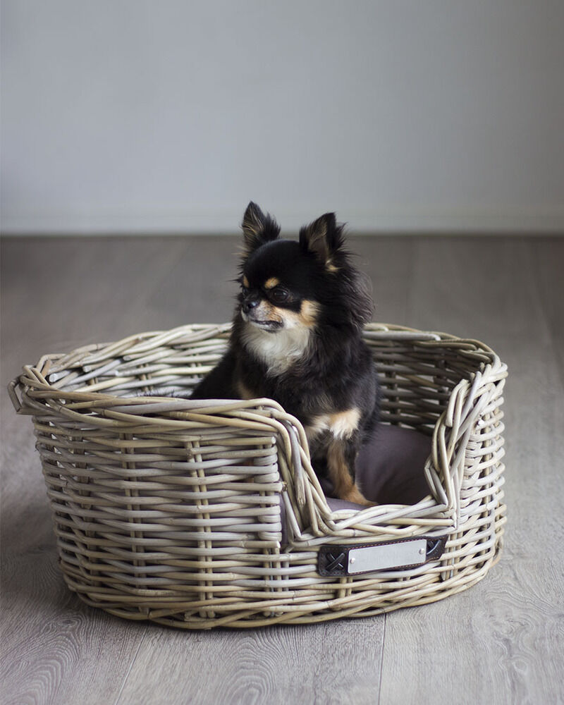 Happy-House Riet - Hondenmand - Beige/Bruin - 25x73x84 cm - Extra groot