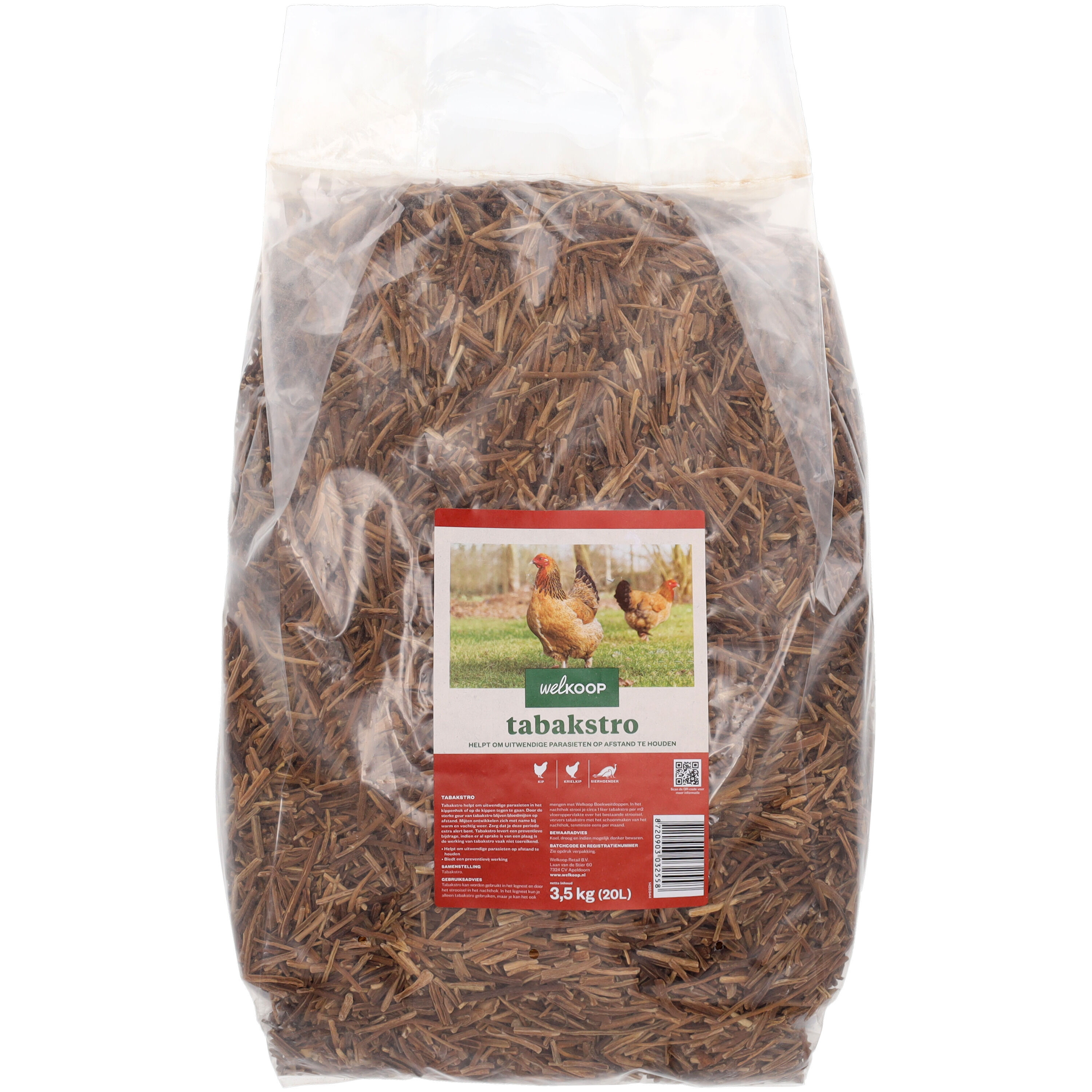 Welkoop - Tabakstro baal - Anti - parasietenmiddel