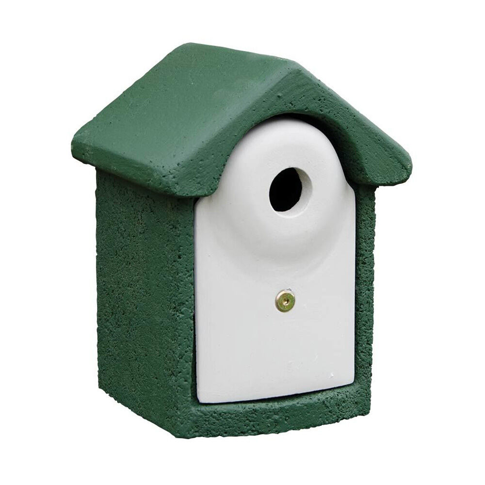 CJ Wildlife Houtbeton - Nestkast - Koolmees - Groen - 32 mm CJ Wildlife Houtbeton - Nestkast - Koolmees - Groen - 32 mm