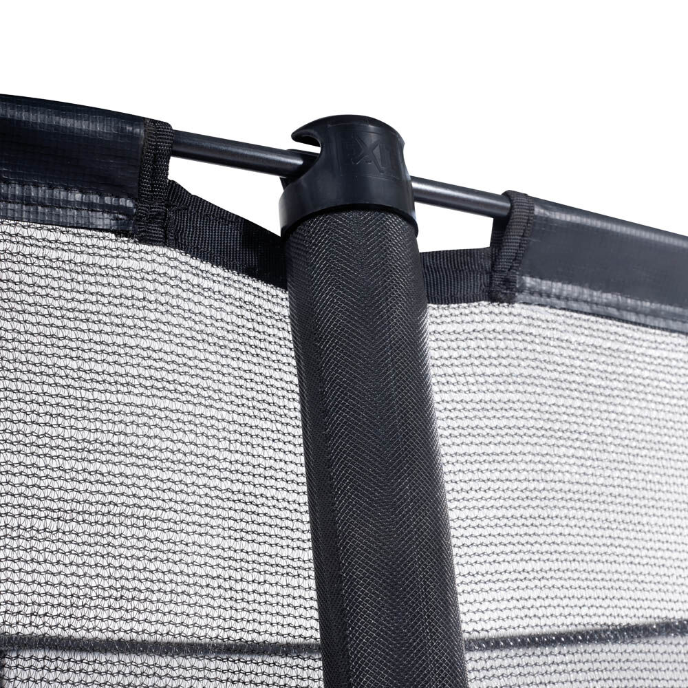 Exit Dynamic - Groundlevel trampoline - Zwart - 366 cm