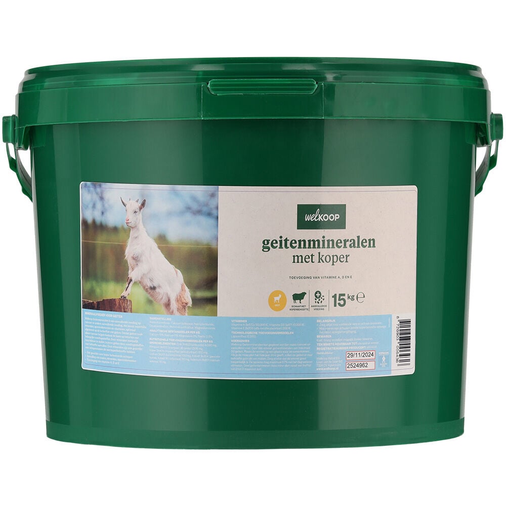 Welkoop Geitenmineralen met koper - Mineralensupplement