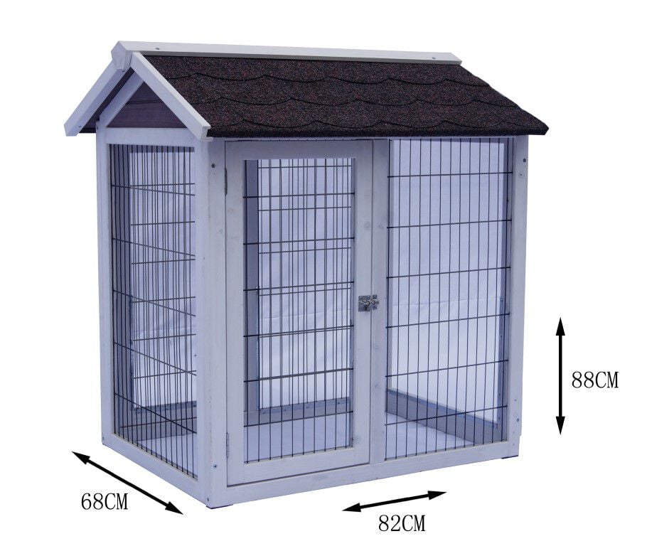 Konijnenren voor Konijnenhok Sisi en Amalie