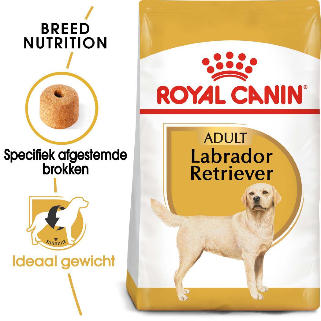 Royal Canin Labrador Retriever Adult -  Hondenvoer - 12 Kilogram - gevogelte