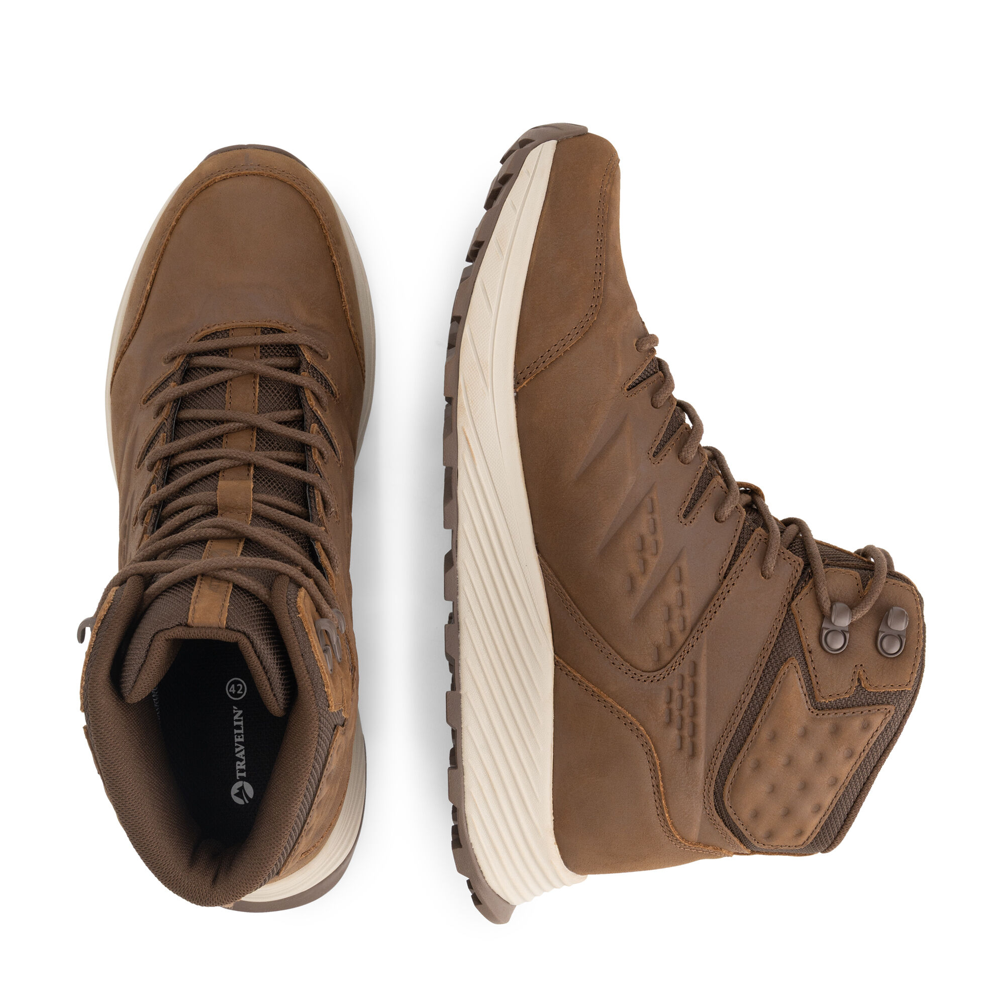 Travelin Hirtshals - Wandelschoenen - Donkerbruin - 40