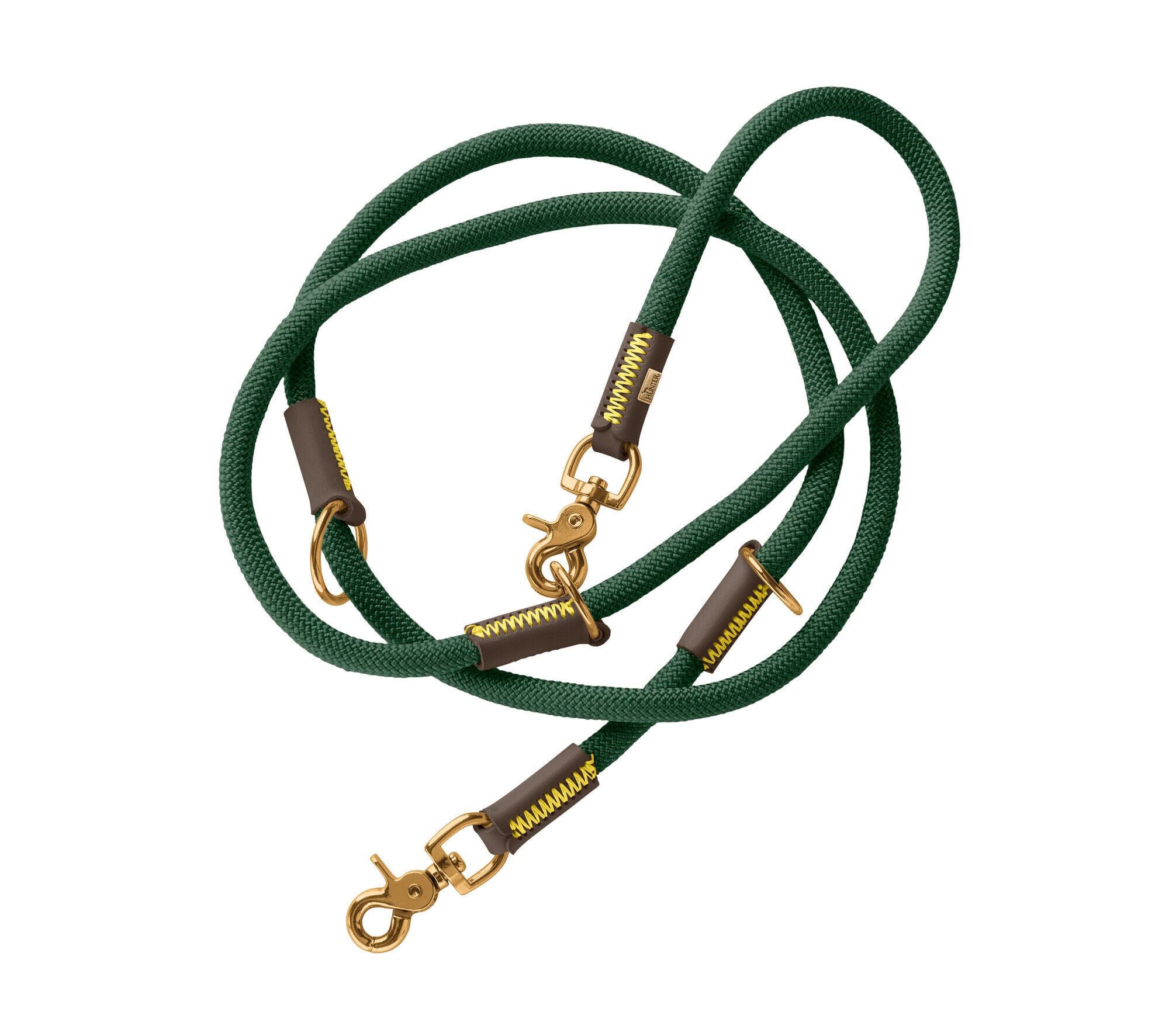 Hunter Malia - Trainingslijn Hond - Bruin | groen - 200 cm - 1 cm - 200 cm Hunter Malia - Trainingslijn Hond - Bruin | groen - 200 cm - 1 cm - 200 cm