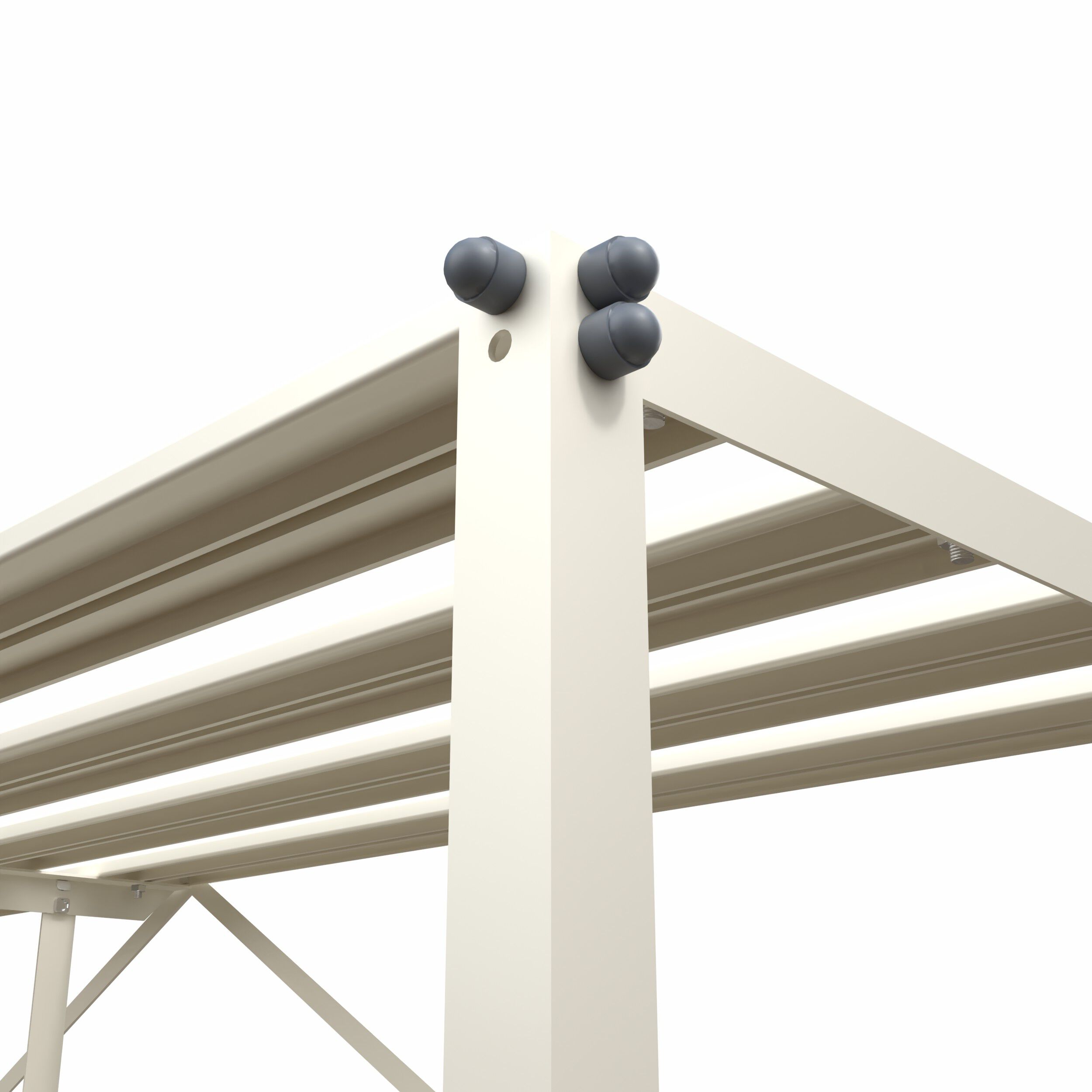 Royal Well - Kweektafel - Wit - 90x185x45 cm