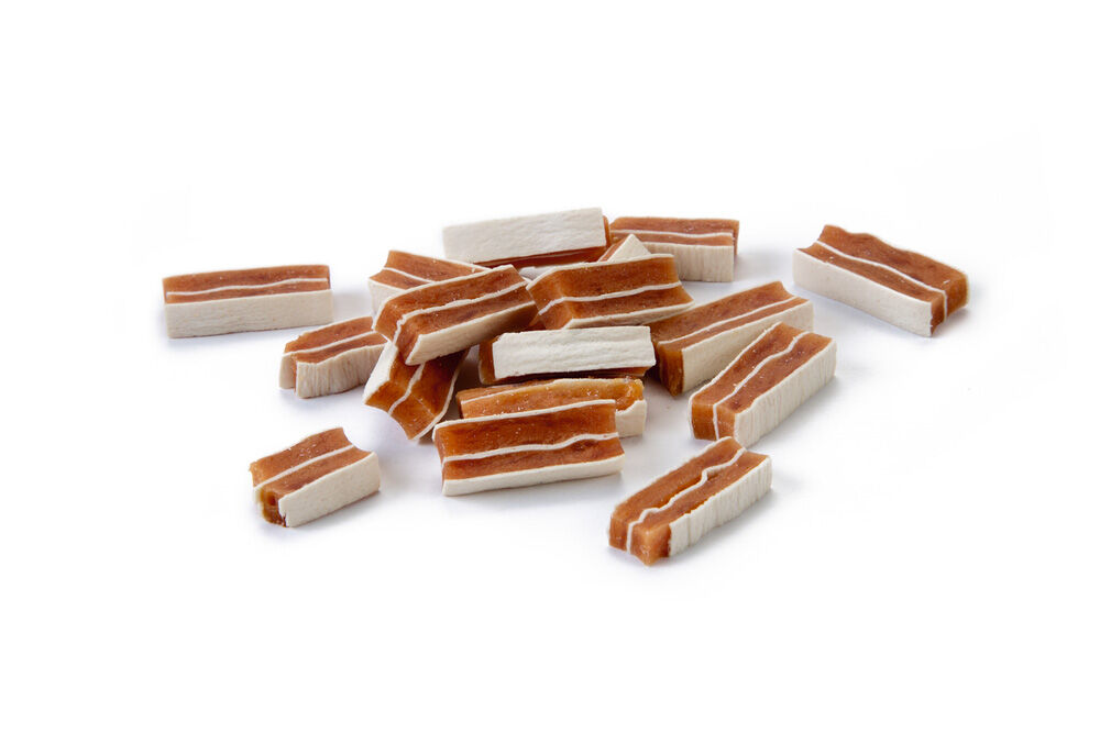 Beeztees Dinky Dice - Kattensnack - 90 Gram - vis