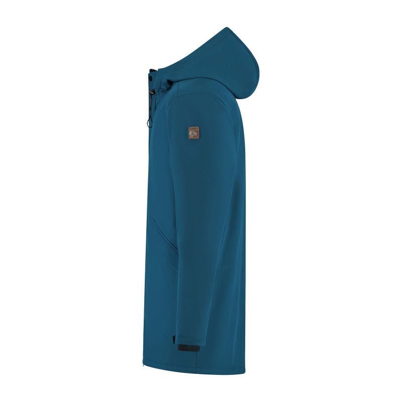 Travelin Enok - Softshell jas - Blauw - M
