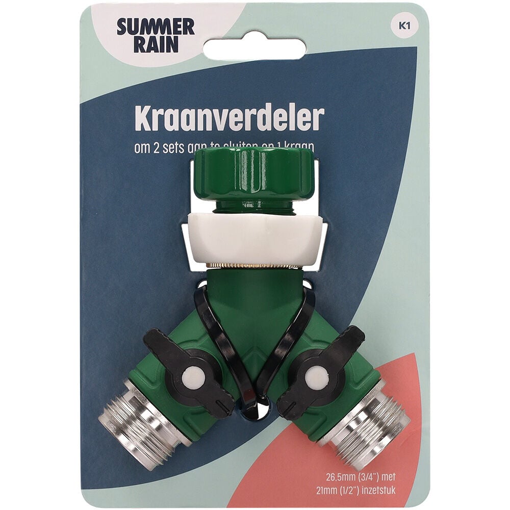 SummerRain - Kraanverdeler - 2-weg