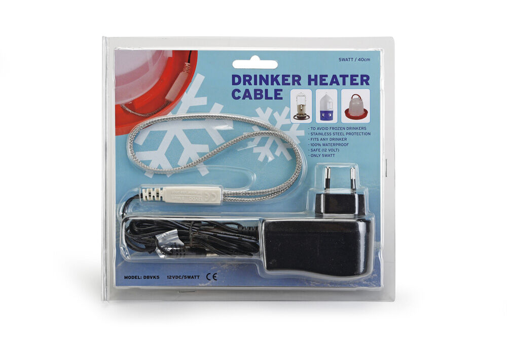 Olba Drinktoren - Verwarmingskabel - 40 cm - 19x21x4 cm