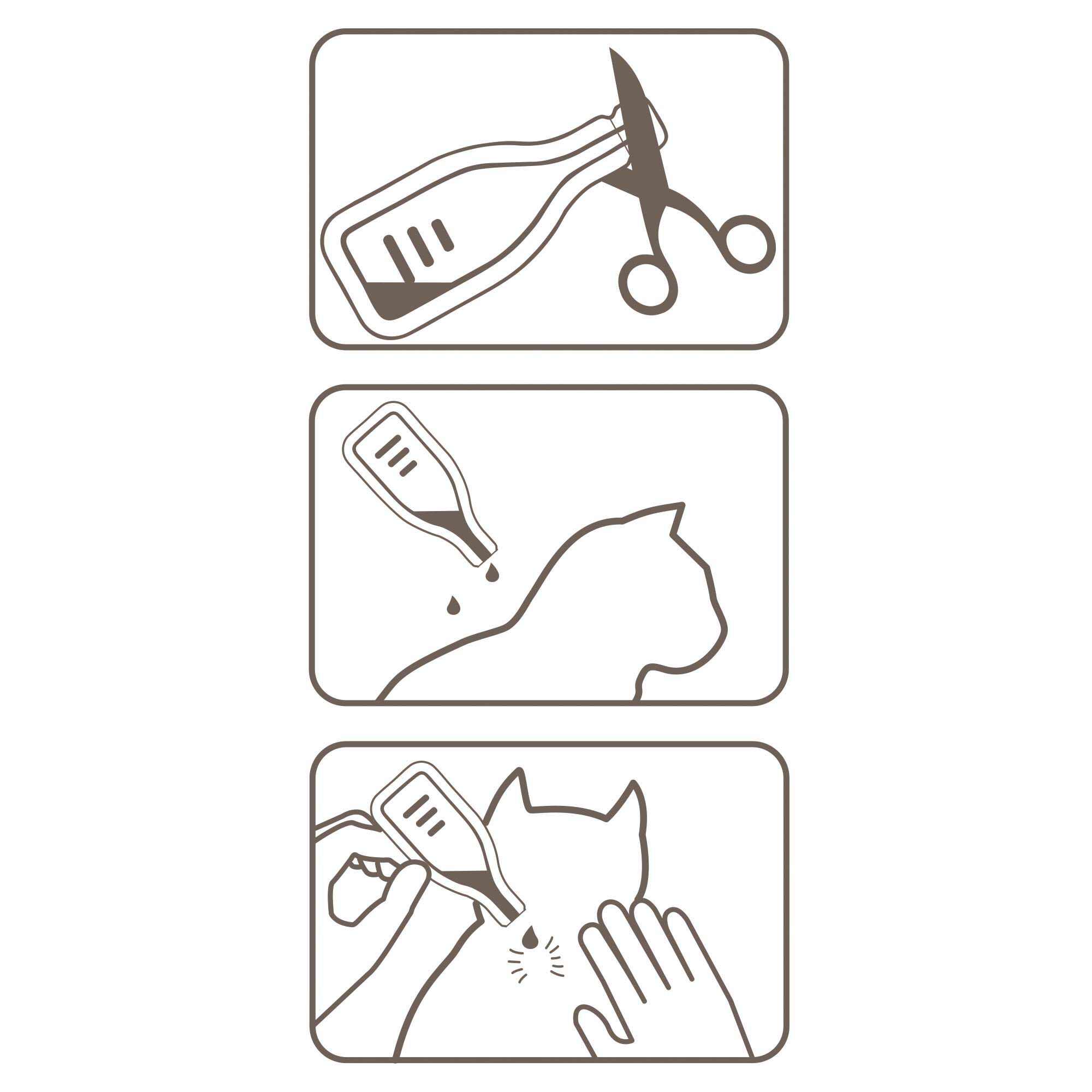 Beaphar Fiprotec Kat 3+1 - Vlooien- en tekenmiddel - 4 Stuks