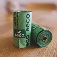Beco Poepzakjes met mintgeur - Poepzakjes & accessoires - 120 Stuks - Blauw