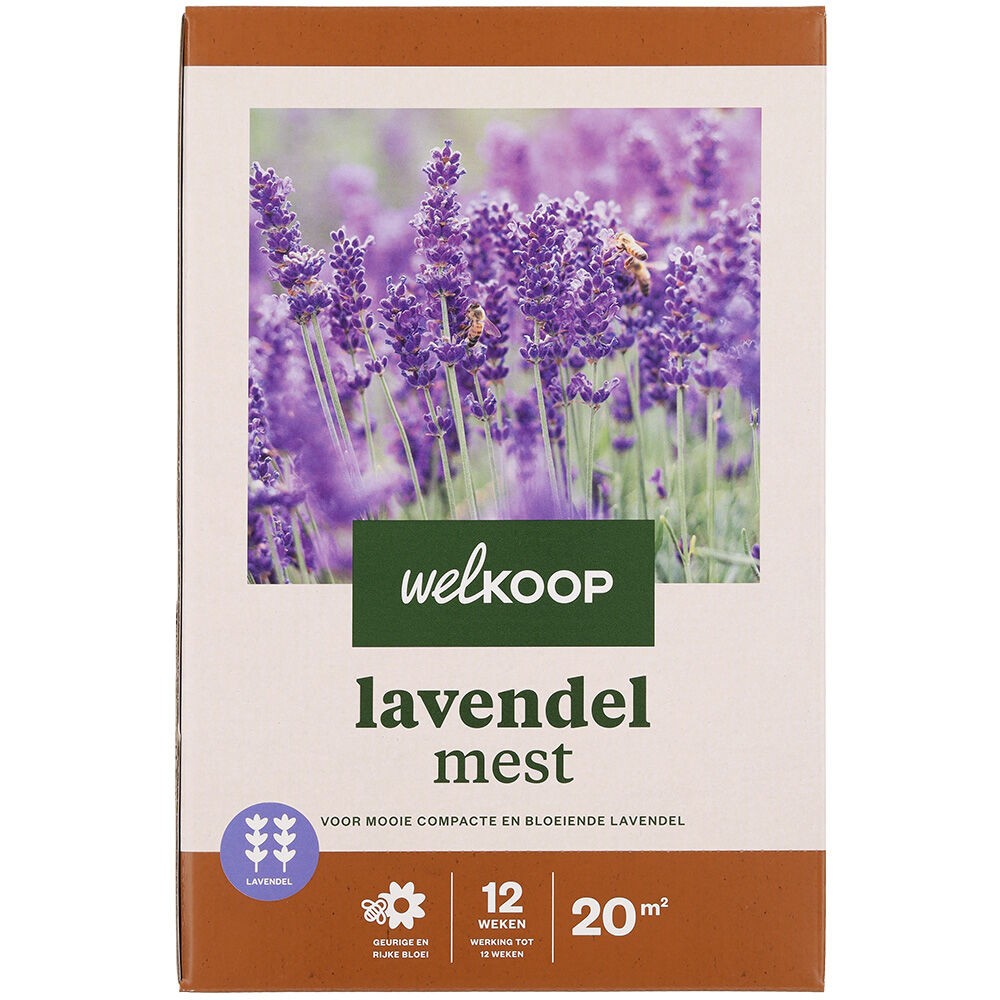 Welkoop - Lavendelmest - 20 m2 - 2 Kilogram Welkoop - Lavendelmest - 20 m2 - 2 Kilogram