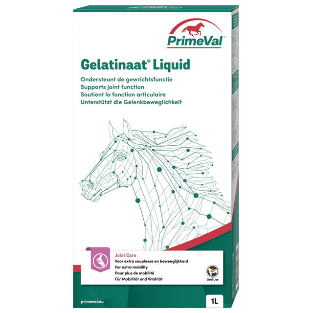 Primeval Gelatinaat Liquid - Gewrichtsupplement - Paard