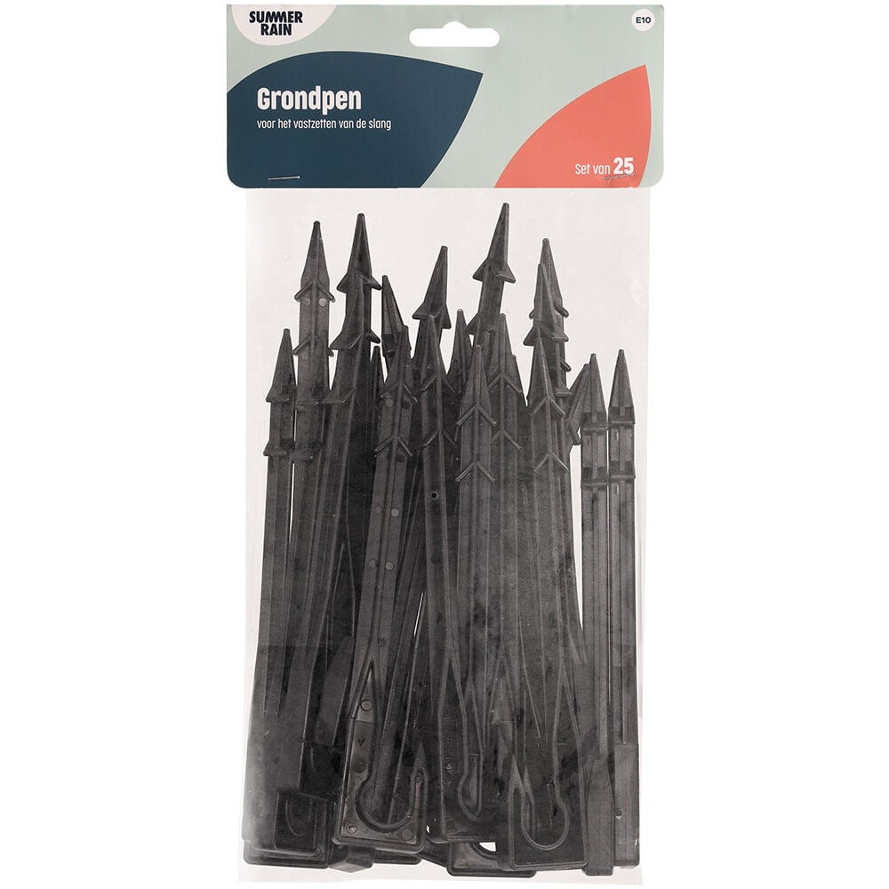 SummerRain slang vastzetten - Grondpennen - 25 stuks