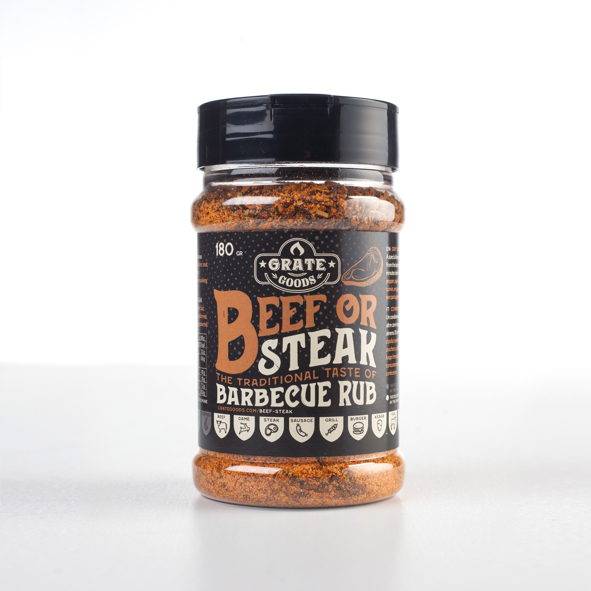 Grate goods Beef or steak - BBQ rub