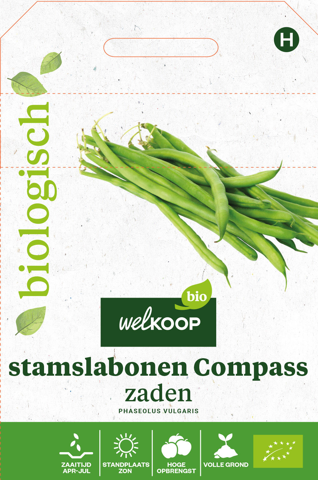 Welkoop Bio - Stamslabonen Compass Zaden Welkoop Bio - Stamslabonen Compass Zaden