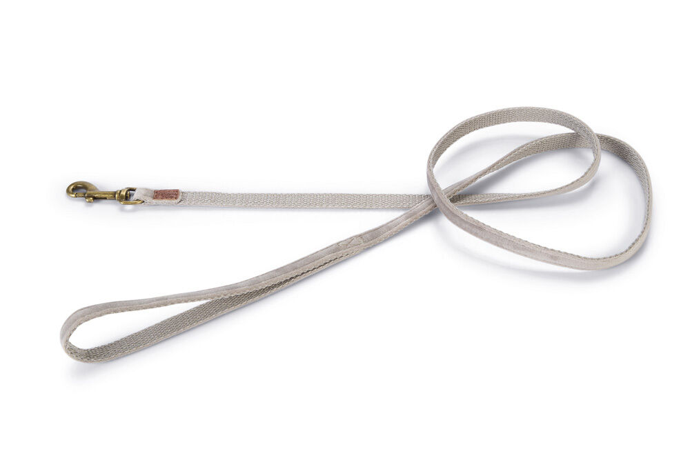 Designed by Lotte Velura - Hondenriem - grijs - 1 cm - 120 cm Designed by Lotte Velura - Hondenriem - grijs - 1 cm - 120 cm